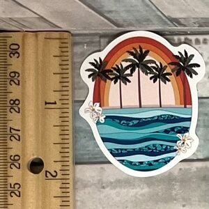 🌀10/$10🌀 Beach Summer Vibes Reusable Waterproof Vinyl Sticker Decal